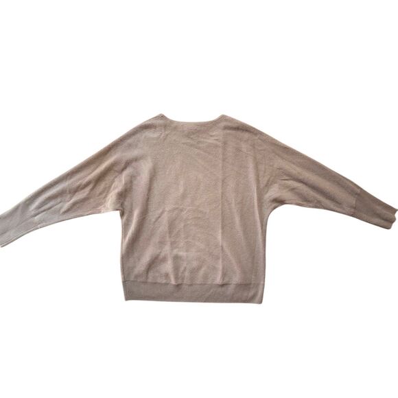 Tahari pistachio green 100% 2-ply Cashmere sweater XL - Picture 2 of 9